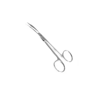 Tesoura Goldman‑Fox Curva – Quinelato – 13 cm – 1 unidade